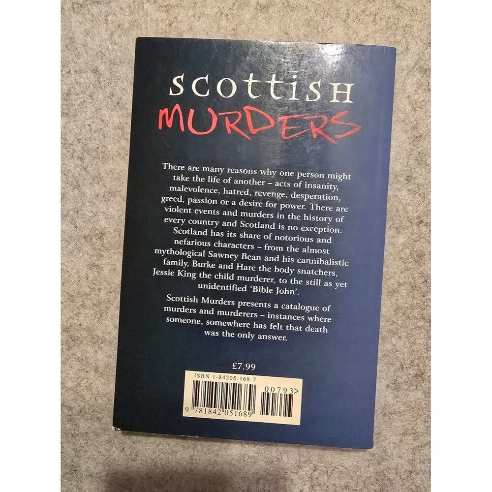 Scottish Murders By Judy Hamilton Paperback